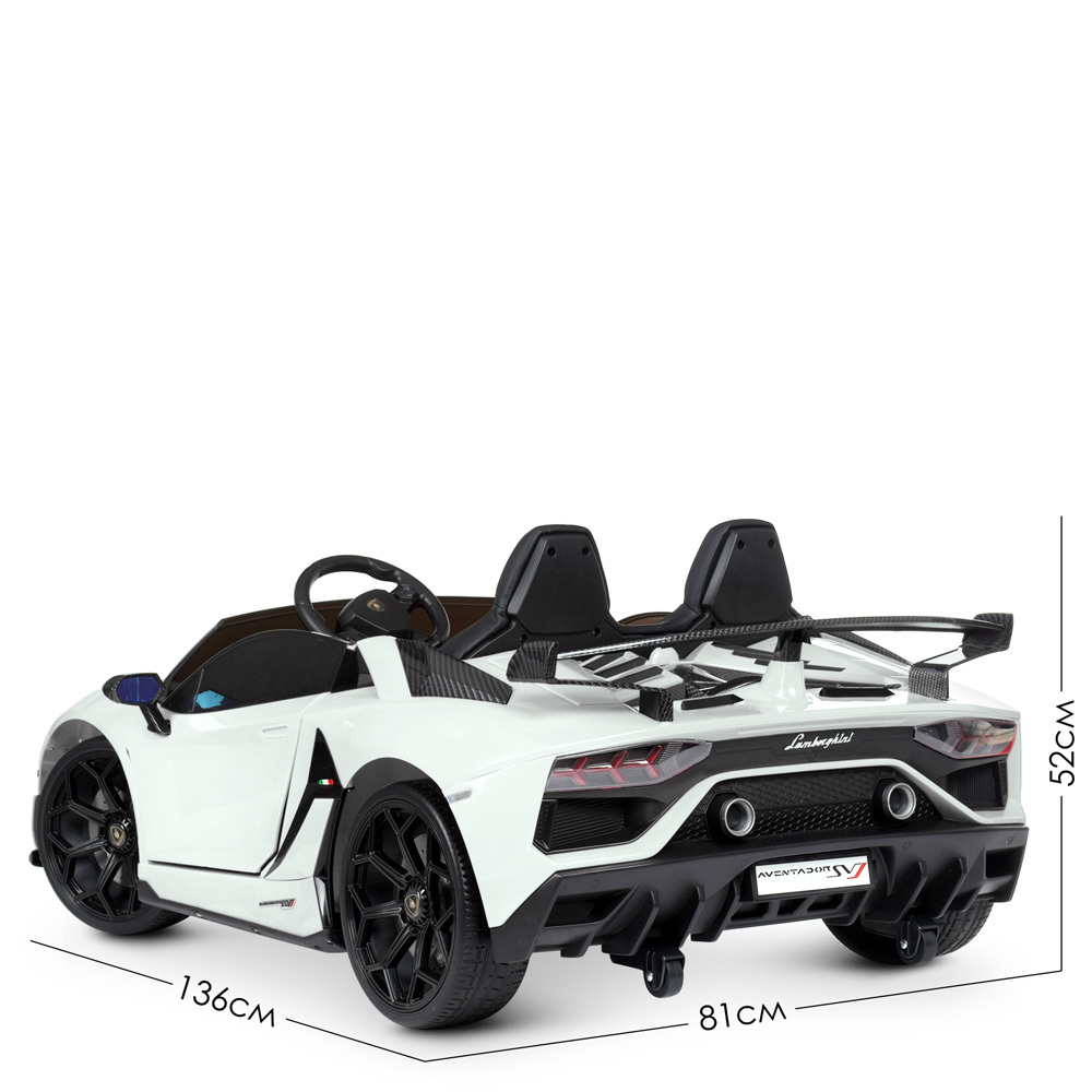 Детский двухместный электромобиль спорткар Lamborghini (Ламборгини) M 4788EBLR (24V)