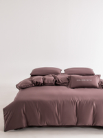 Комплект постельного белья Однотонный Сатин Элитный OCE007