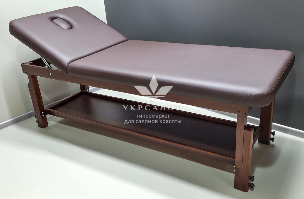 Стационарный массажный стол KP-11 Brown