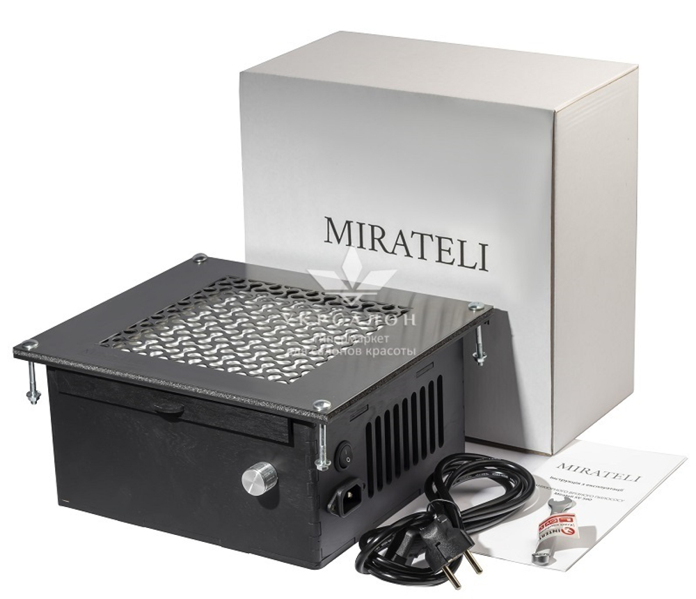 Встраиваемая вытяжка Mirateli SV 700 Black Silver с фильтром