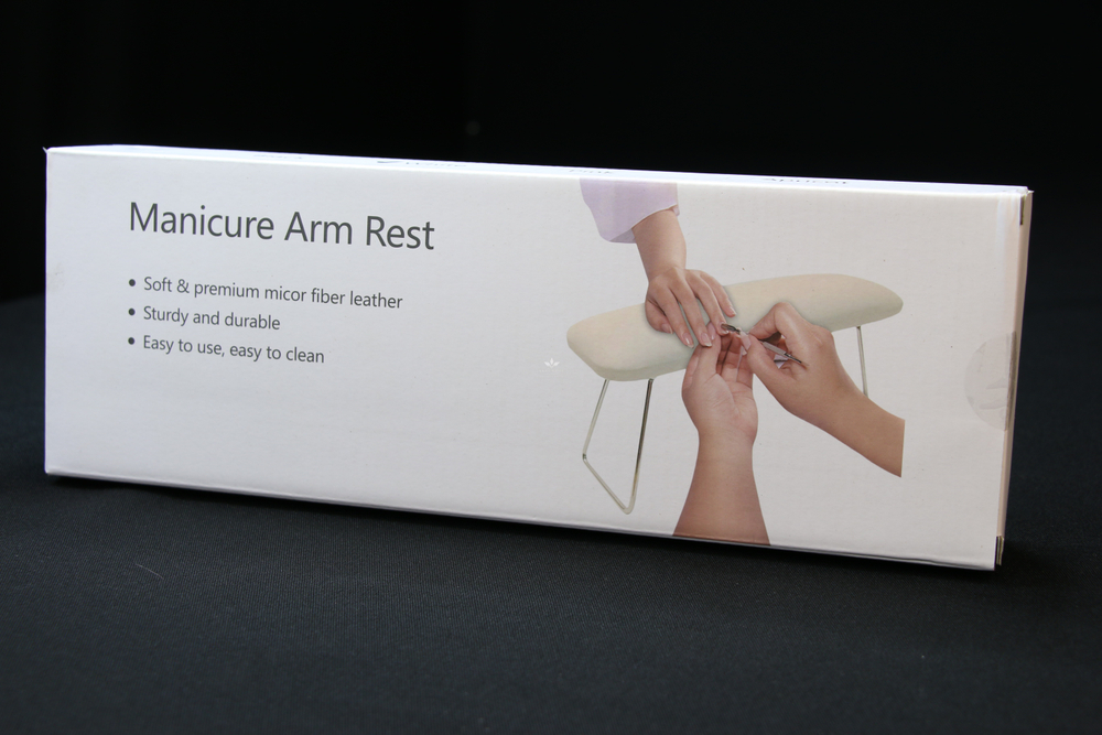 Подставка для маникюра Global, белая