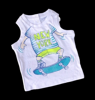 Майка, бавовна ТМ "OVS" (74 см)