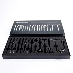 Набор электродов для дарсонвалей Darsonval (17 шт) с коробкой-пьедесталом