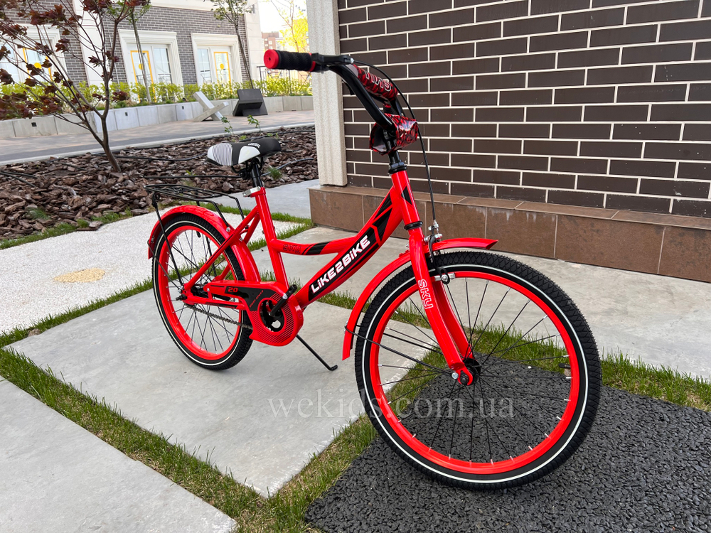 Детский велосипед Like2bike Sky 16 дюймов с багажником