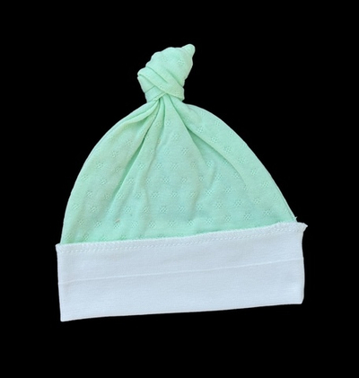 Шапочка "Гном", рібана ажур ТМ "Happy ToT" (0-3 міс, 38 см)