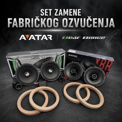Komplet zamene fabričkog ozvučenja #1
