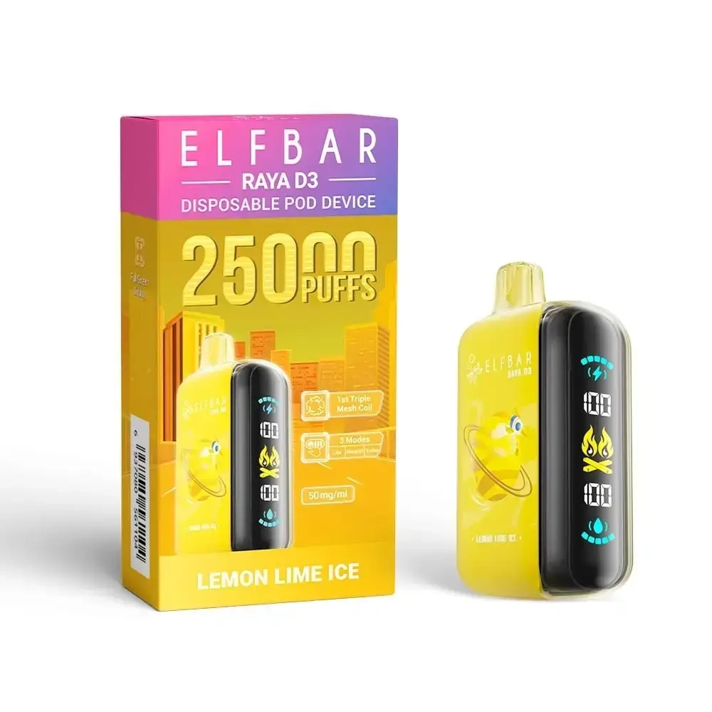 Elf Bar Raya D3 - Lemon Lime Ice (5% nic)