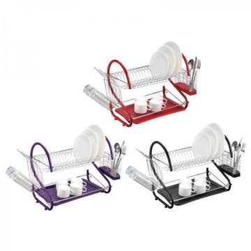 Сушарка для посуду Peterhof PH 12887 violet