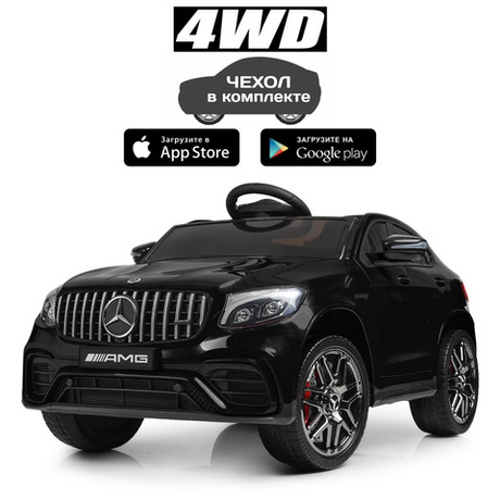 Дитячий електромобіль Mercedes 4WD M 4140EBLRS
