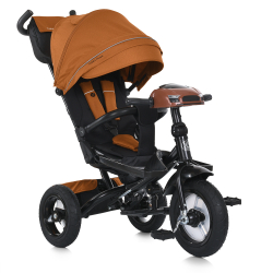 Дитячий триколісний велосипед Turbo Trike MT 1007 гумові колеса