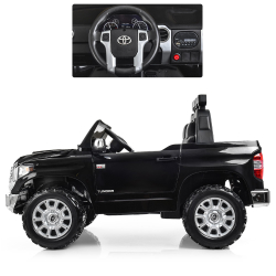 Детский двухместный электромобиль джип внедорожник Toyota Tundra Bambi JJ2266AEBLR