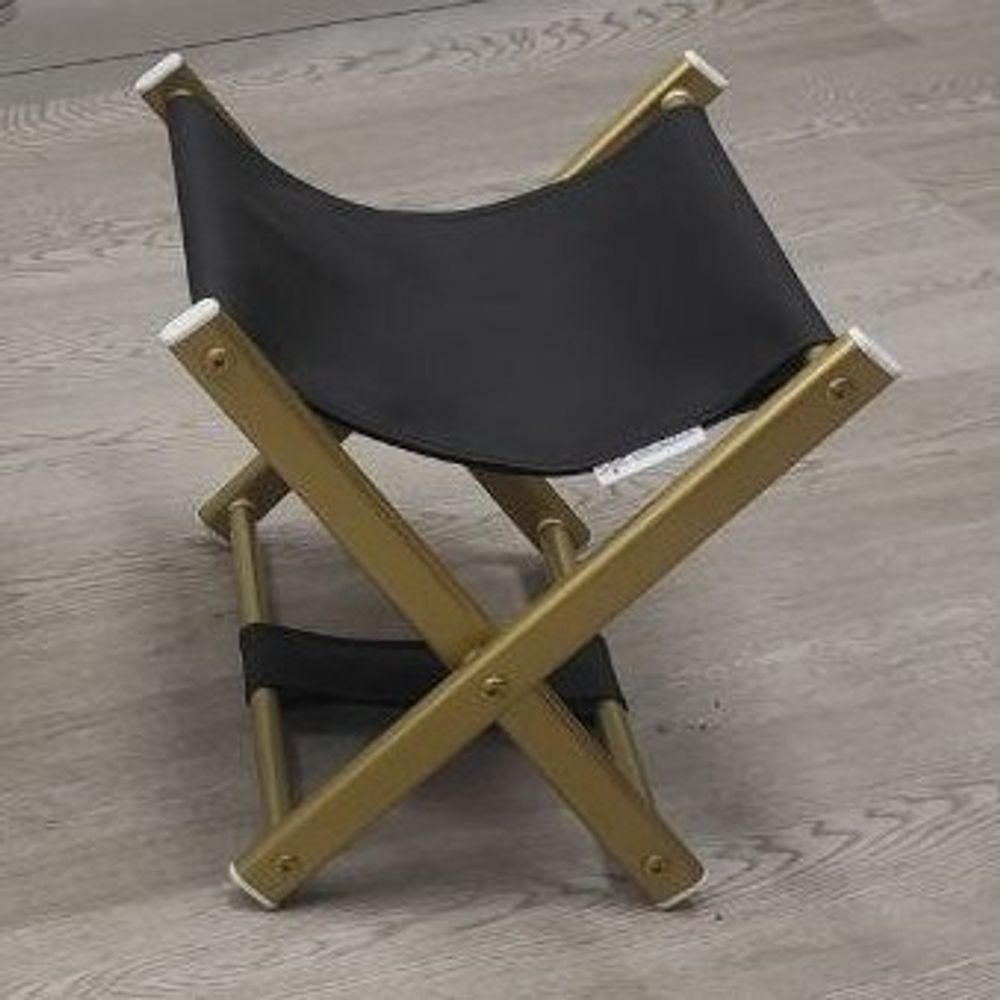 Подставка для сумки на золотых ножках