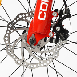 Детский спортивный велосипед 20 дюймов Corso Next магниевый, оборудование Shimano