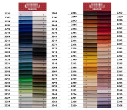 Палітра кольорів велюру