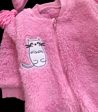 Чоловічок із шапочкою "Киця", махра ТМ "Necix's"