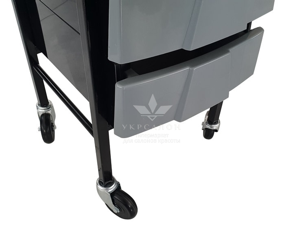 Парикмахерская тележка Pomocnik DUO Grey