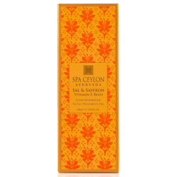 Ультра-увлажняющая гелевая маска для лица с гиалуроновой кислотой Шореа и Шафран 60 мл, SPA Ceylon