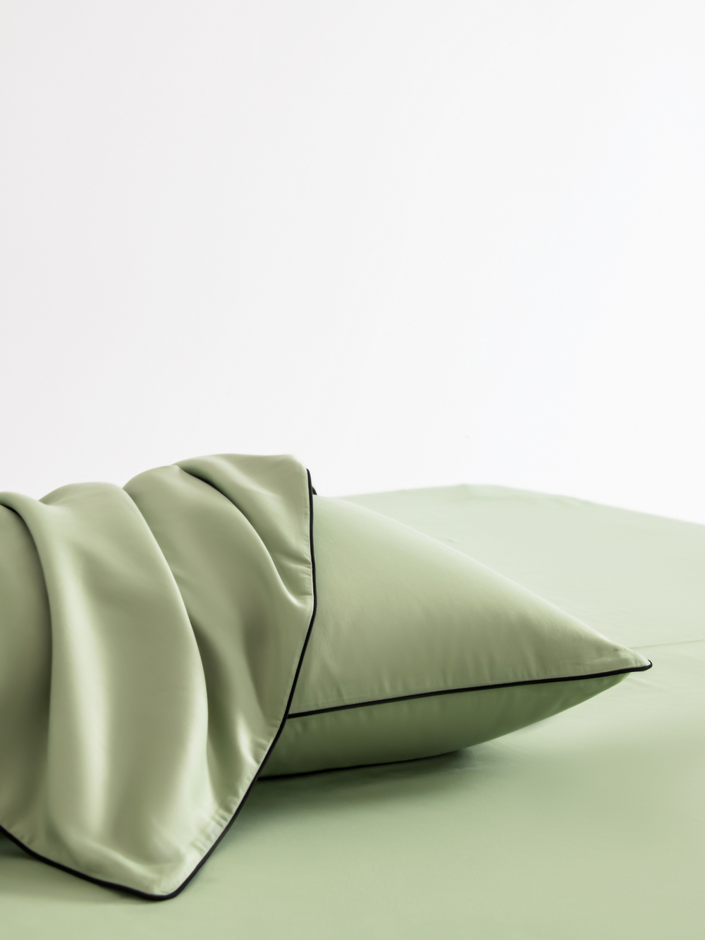 Комплект постельного белья Однотонный Сатин Элитный OCE012