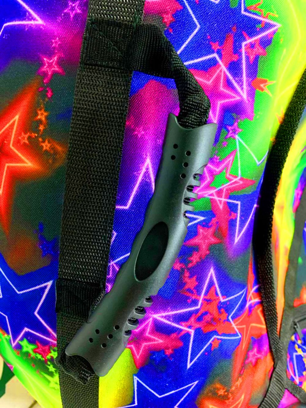 Надувные санки-ватрушки  для катания с горки "Звезда" диаметр 100 см. (Оксфорд, ПВХ)