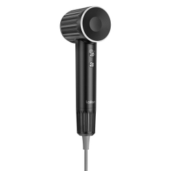 Фен Laifen Retro профессиональный с ионизацией, 2 насадки, черный