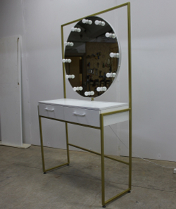 Визажное зеркало Loft 10 с подсветкой