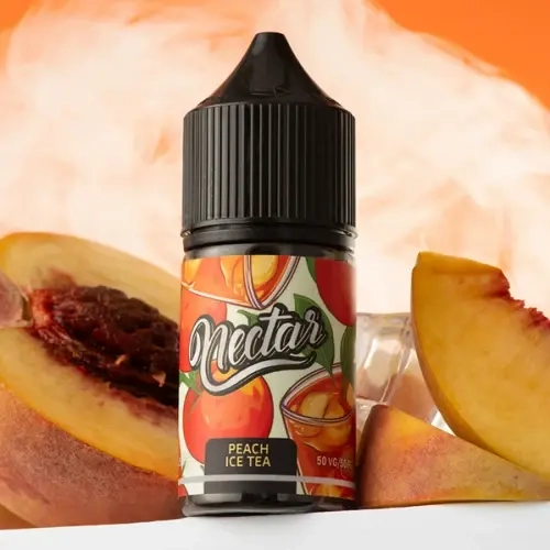 Солевая Жидкость Nectar Холодный персиковый чай 30ml 50mg