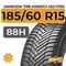 Hankook Tire Kinergy 4s2 H750 185/60 R15 88H XL