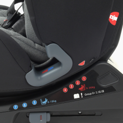 Автокресло универсальное детское El Camino ME 1093 Memphis ISOFIX