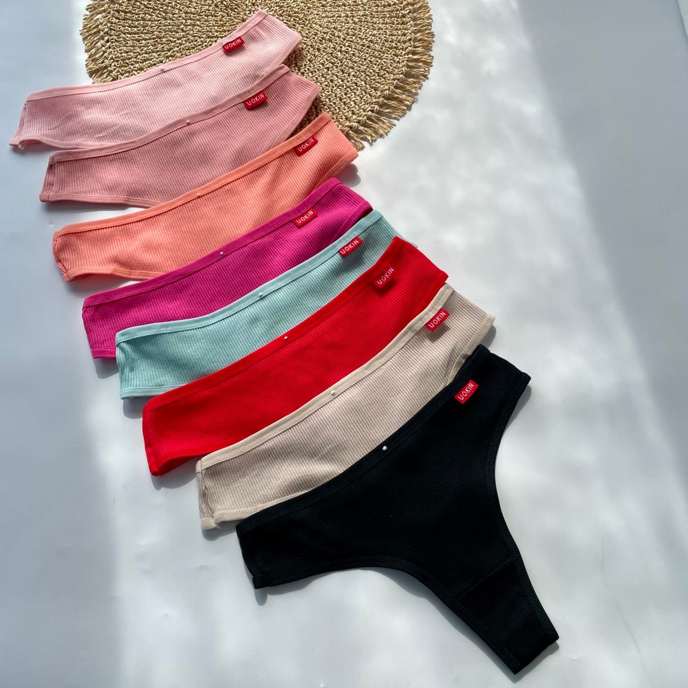 Базові стрінги в рубчик