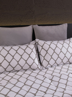 Комплект постельного белья Сатин Velouria Luxe с Одеялом VL011