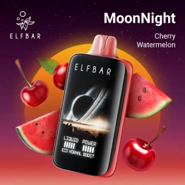 Elf Bar Moon Night 40000 - Cherry Watermelon 5%