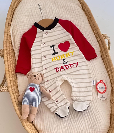 Ромпер "I love family", бавовна ТМ "Murat Baby" (62 см)