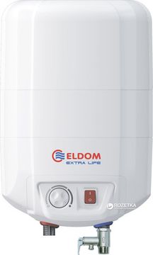 Бойлер ELDOM Extra life 10 над мийкою 2.0 kw 72325NMP