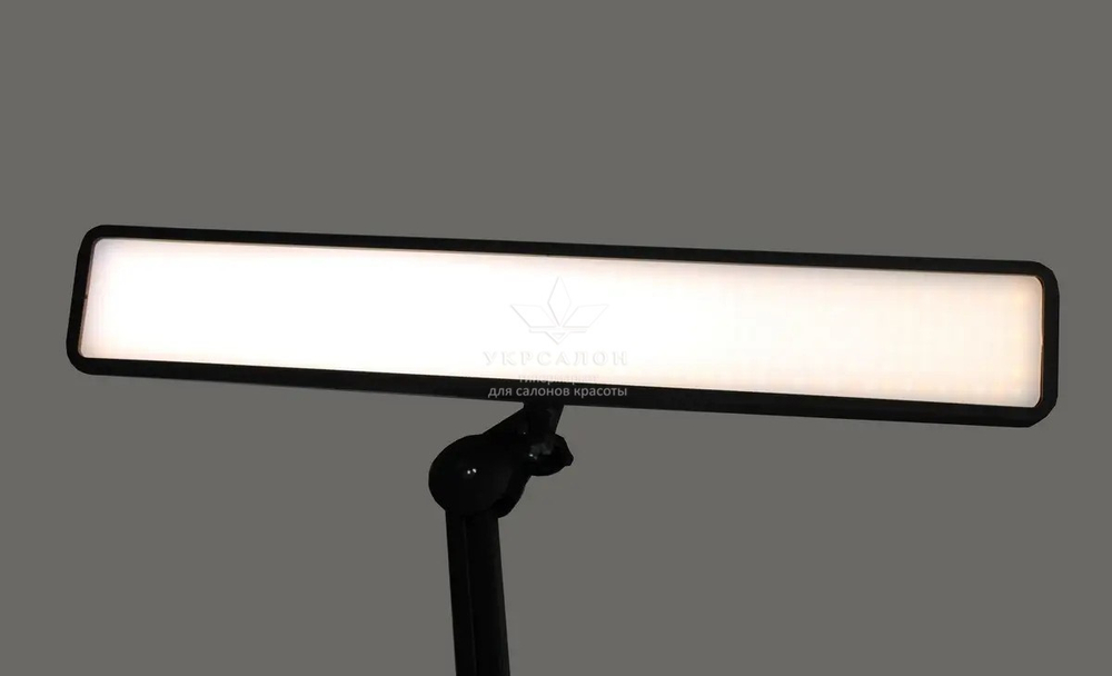 Настольная светодиодная бестеневая Led лампа для бьюти мастера на струбцине KMS-1005 (9501), 30 Вт, черная