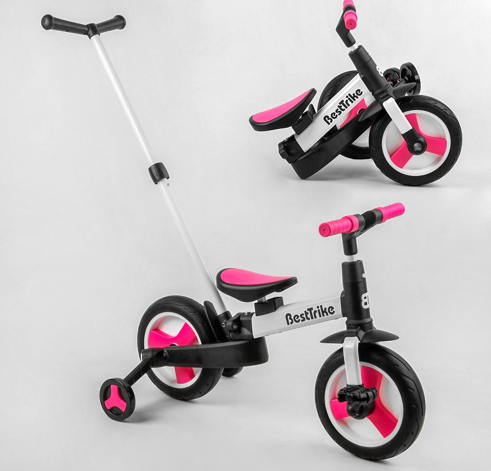 Дитячий велосипед-трансформер 4 в 1 Best Trike зі знімними педалями