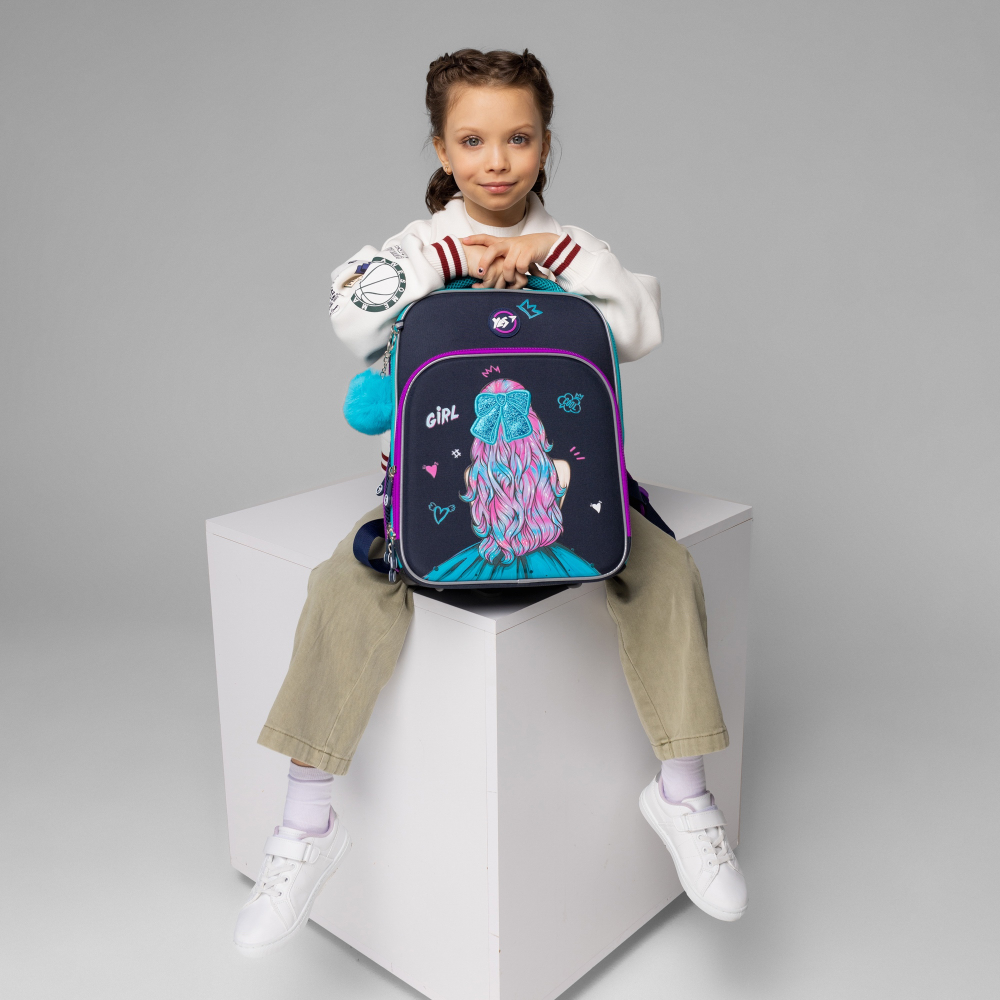Набір колекційний (рюкзак, сумка, пенал) YES S-78_Collection Cool Girl (арт. 559771)