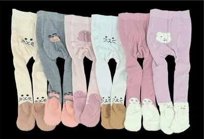 Колготки, "Baby girl", котон на махрі ТМ "Фенна"