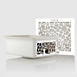 Встраиваемая маникюрная вытяжка T-REX с фильтром, Air Max, нержавейка White