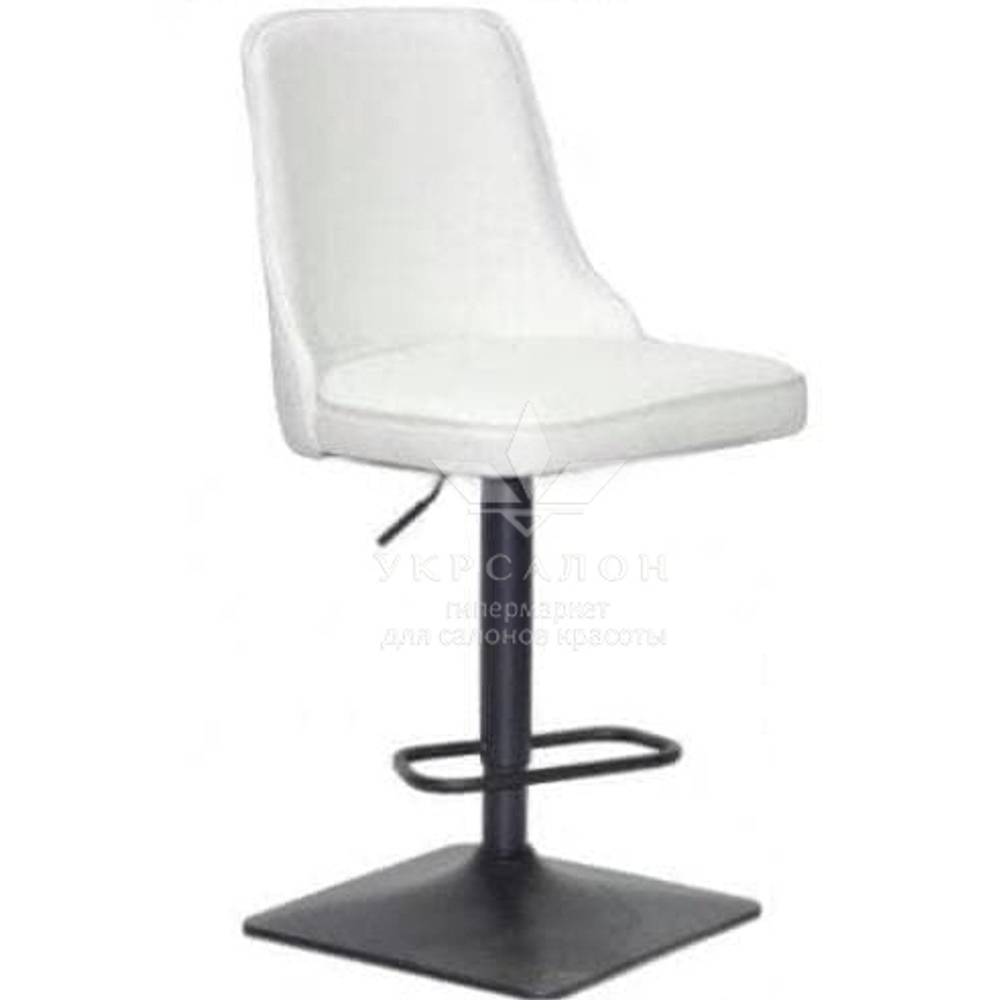 Стульчик для визажа Adamo black quadro