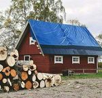 Тент 2х5 от дождя и снега, затеняющий 60г./м2. Ламинированный с кольцами.