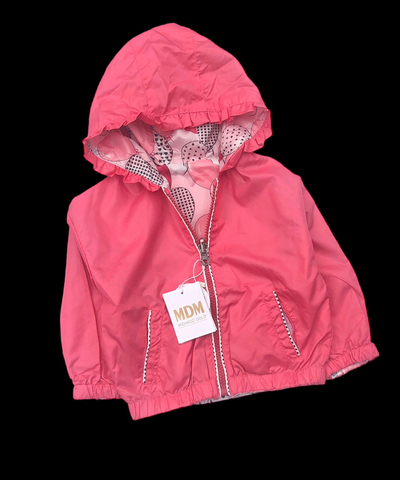 Вітрівка з капюшоном двостороння "Balloons", плащівка ТМ "MDM"