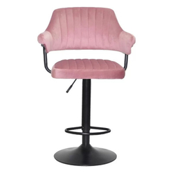 Стілець для візажу Jef velor black