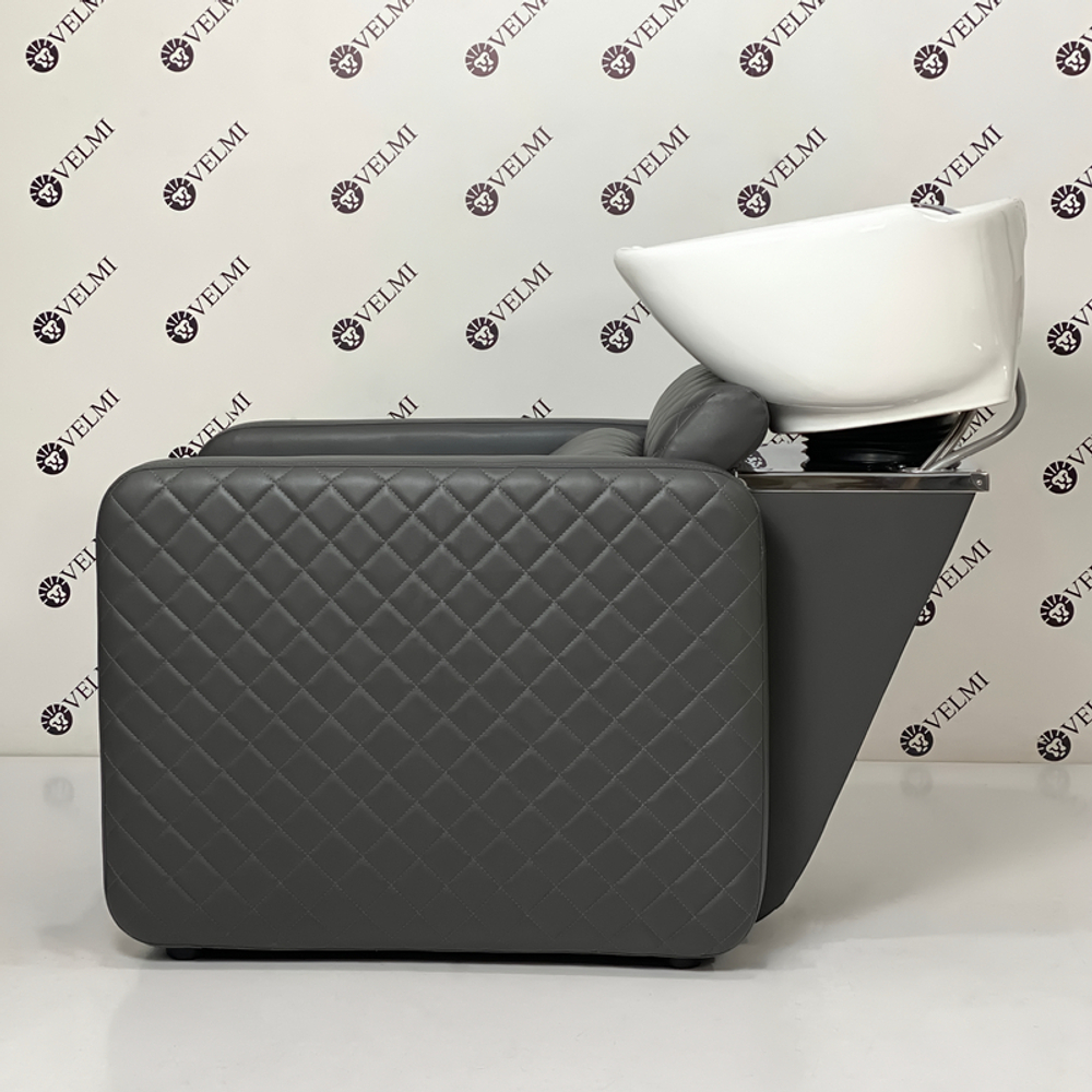 Комплект парикмахерской мебели Polo Premium Lux Black на диске