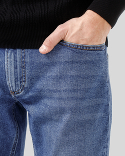 Джинси чоловічі Slim Fit блакитні (арт. 8862300601)