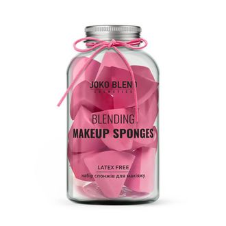 Набір спонжів для макіяжу Triangular Blending Makeup Sponges Joko Blend