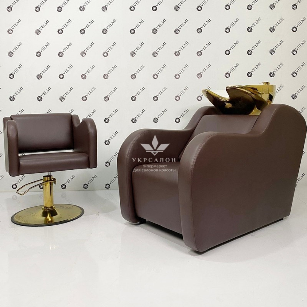 Комплект меблів для салону Dina Gold White