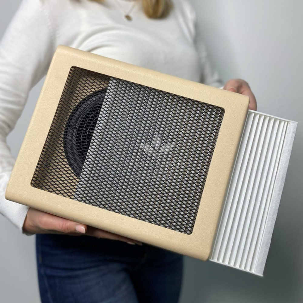 Настольная вытяжка с фильтром Air Max NF 9 Tornado plus бежевая