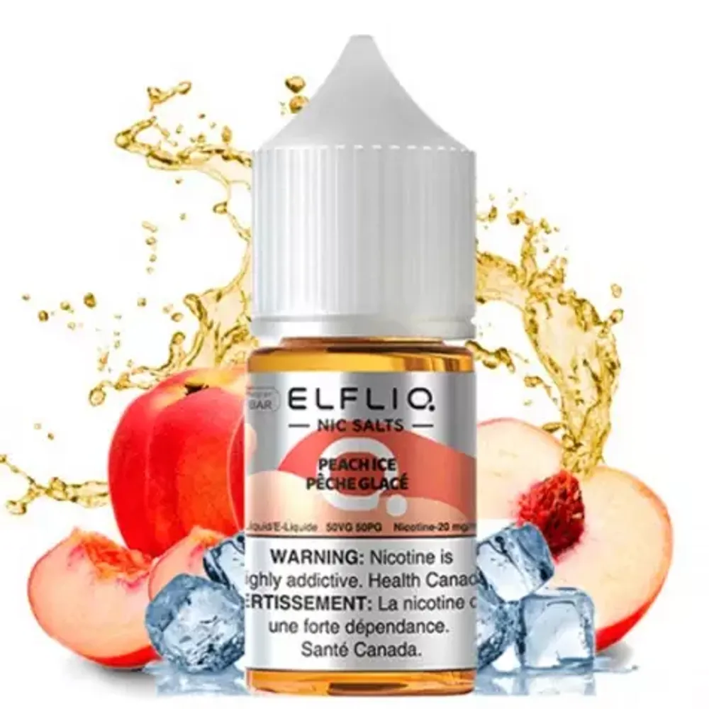 ELFLIQ - Peach Ice (5% nic, 30ml)