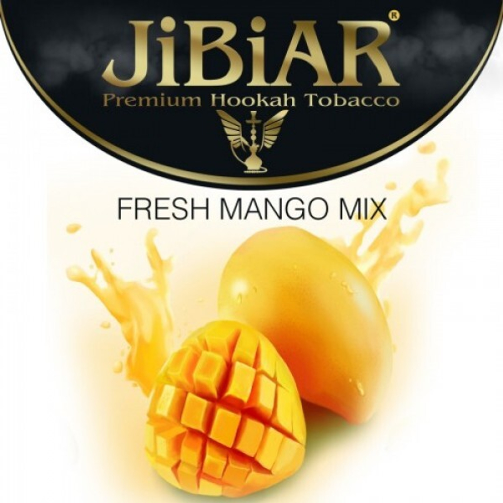 Табак Jibiar Fresh Mango Mix (Джибиар Свежий Манго Микс) купить недорого, большой выбор, быстрая доставка