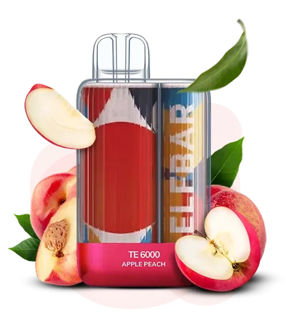 Elf Bar TE6000 Apple Peach 5% nic